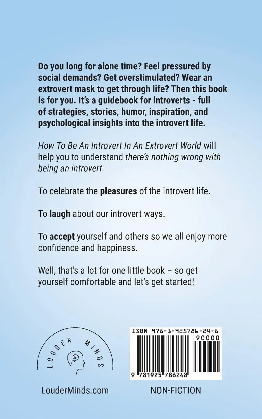 Rückseite: 9781925786248 | How To Be An Introvert In An Extrovert World | Michele Connolly | Buch