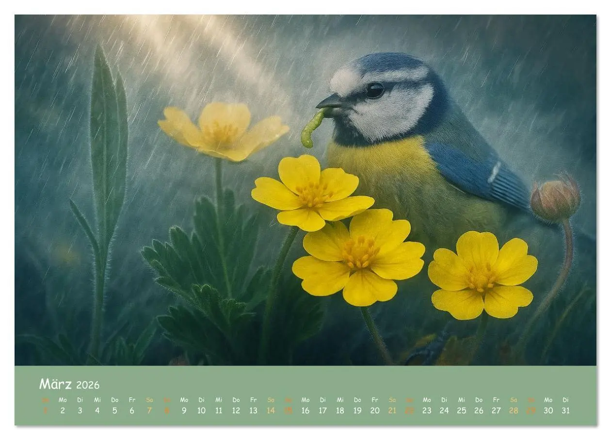 Bild: 9783516616248 | In feuchter Mission - Mistwetter Geschichten (Wandkalender 2026 DIN...