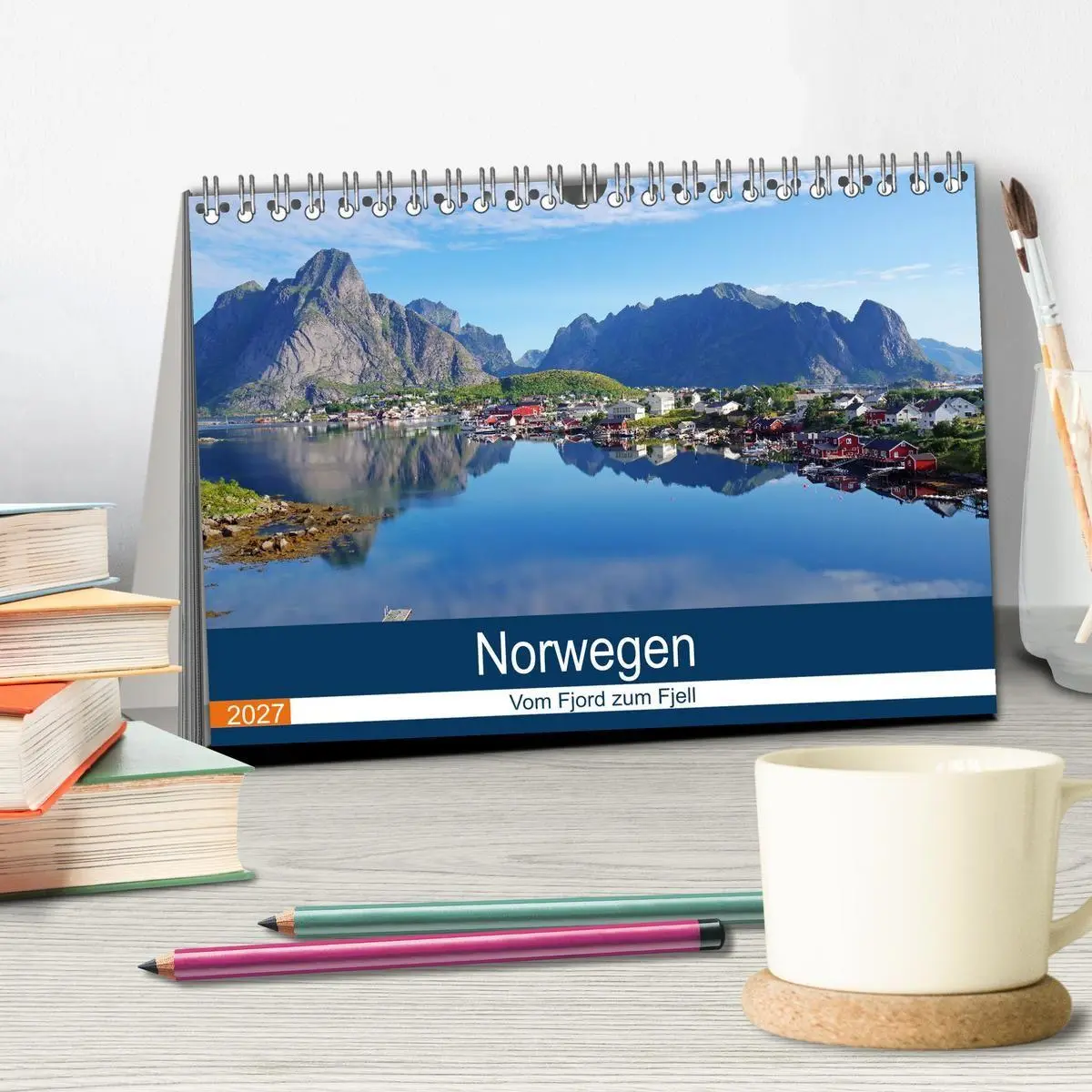 Bild: 9783594076248 | Norwegen 2027 - vom Fjord zum Fjell (Tischkalender 2027 DIN A5...