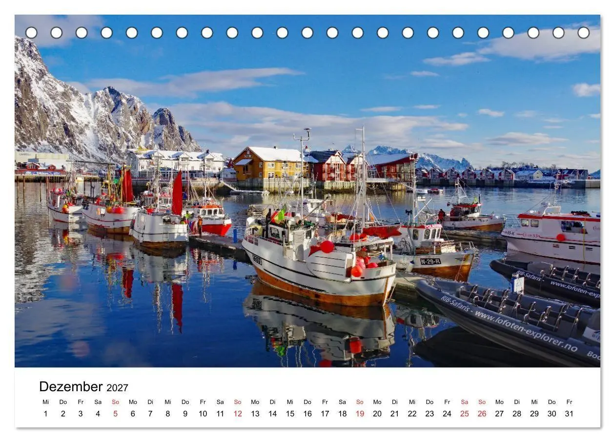 Bild: 9783594076248 | Norwegen 2027 - vom Fjord zum Fjell (Tischkalender 2027 DIN A5...
