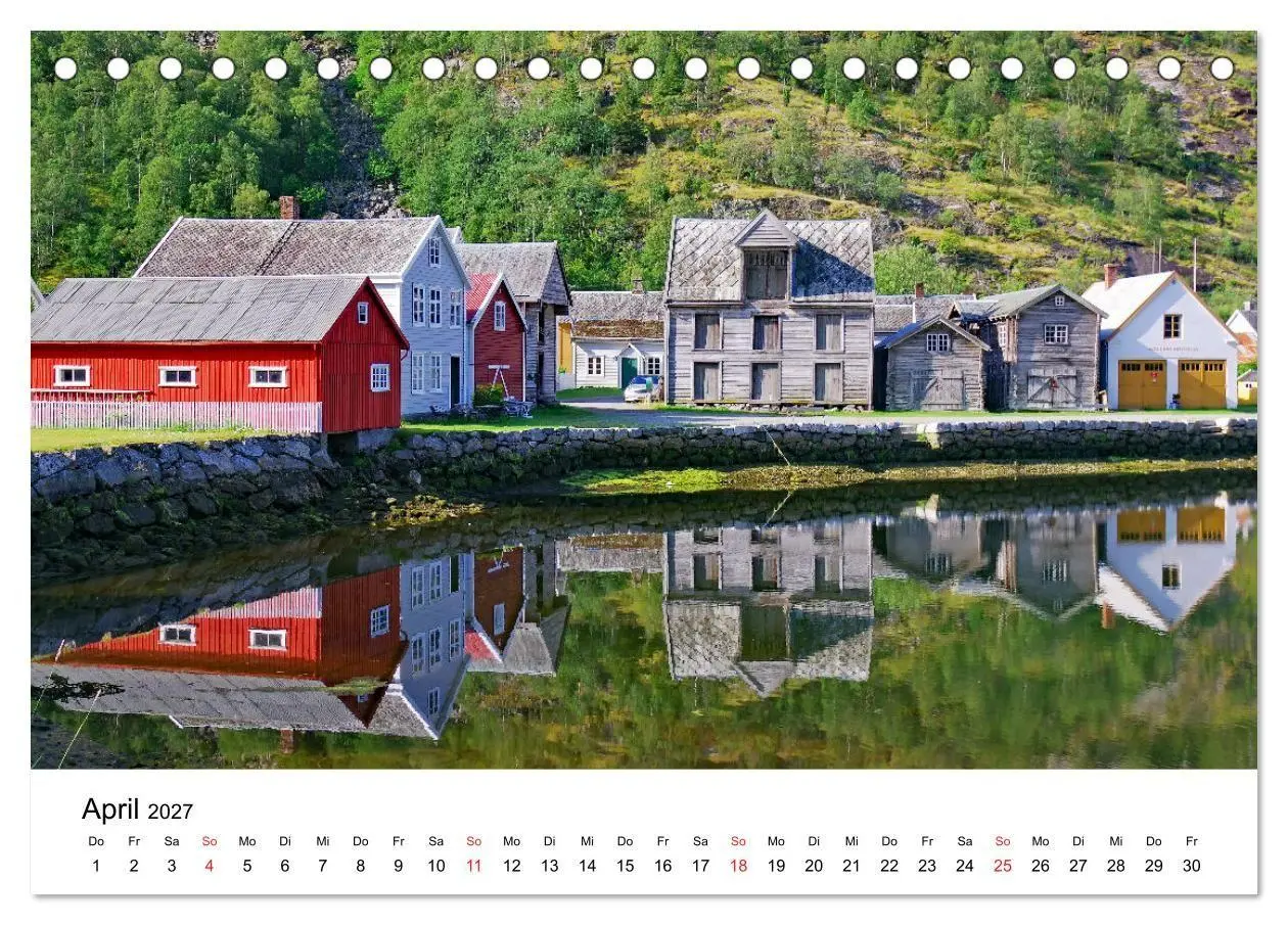 Bild: 9783594076248 | Norwegen 2027 - vom Fjord zum Fjell (Tischkalender 2027 DIN A5...