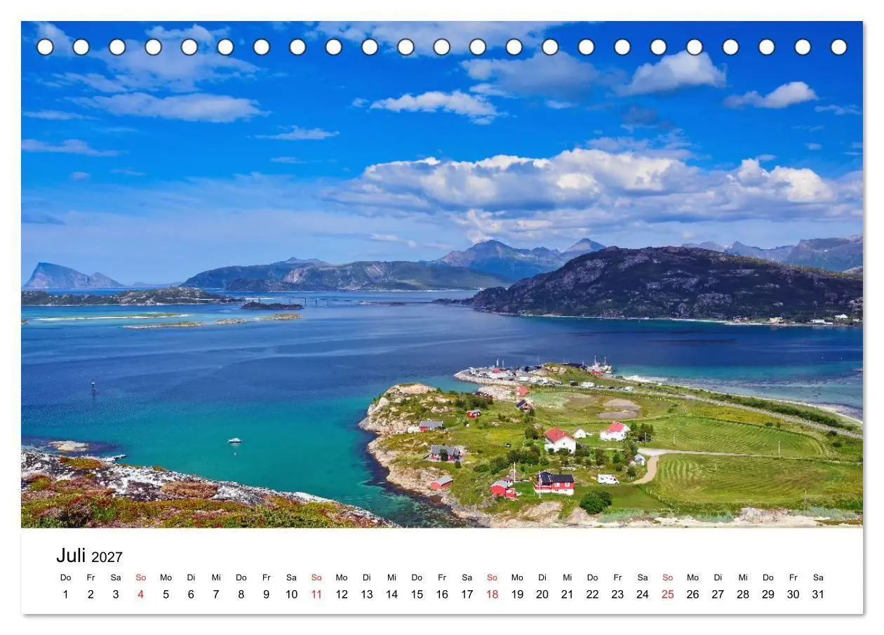 Bild: 9783594076248 | Norwegen 2027 - vom Fjord zum Fjell (Tischkalender 2027 DIN A5...