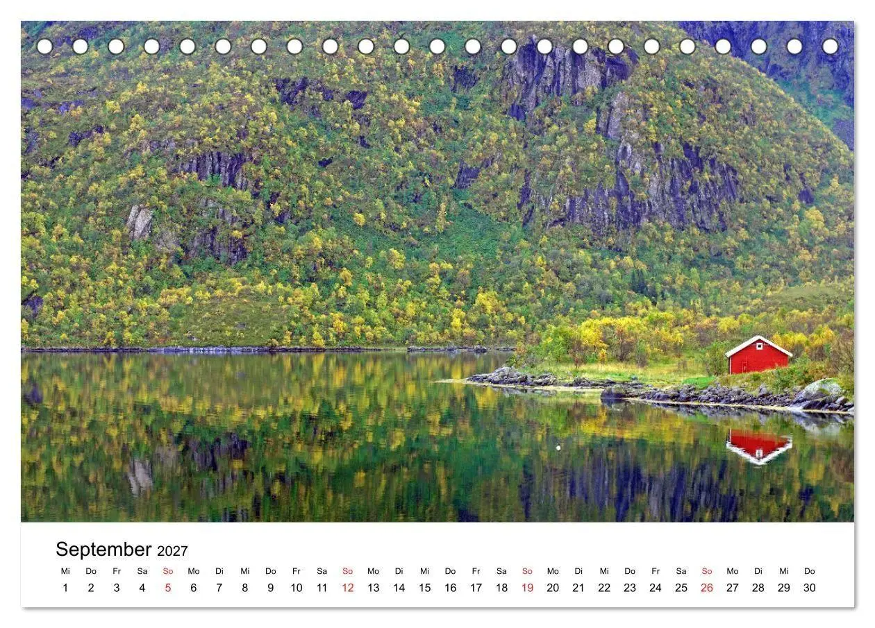 Bild: 9783594076248 | Norwegen 2027 - vom Fjord zum Fjell (Tischkalender 2027 DIN A5...