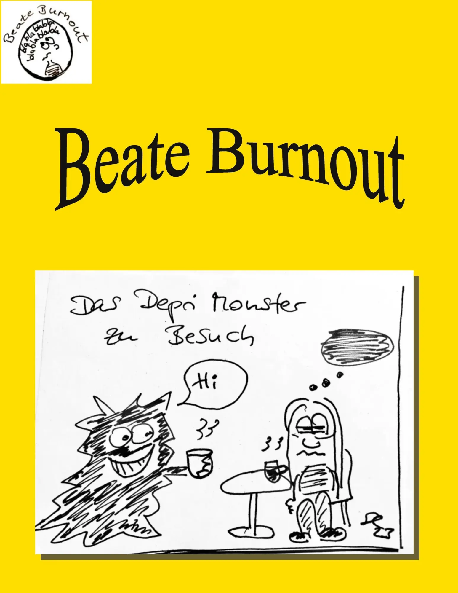 Cover: 9783819276248 | Beate Burnout | Das Deprimonster zu Besuch | Simone Lehnert | Buch