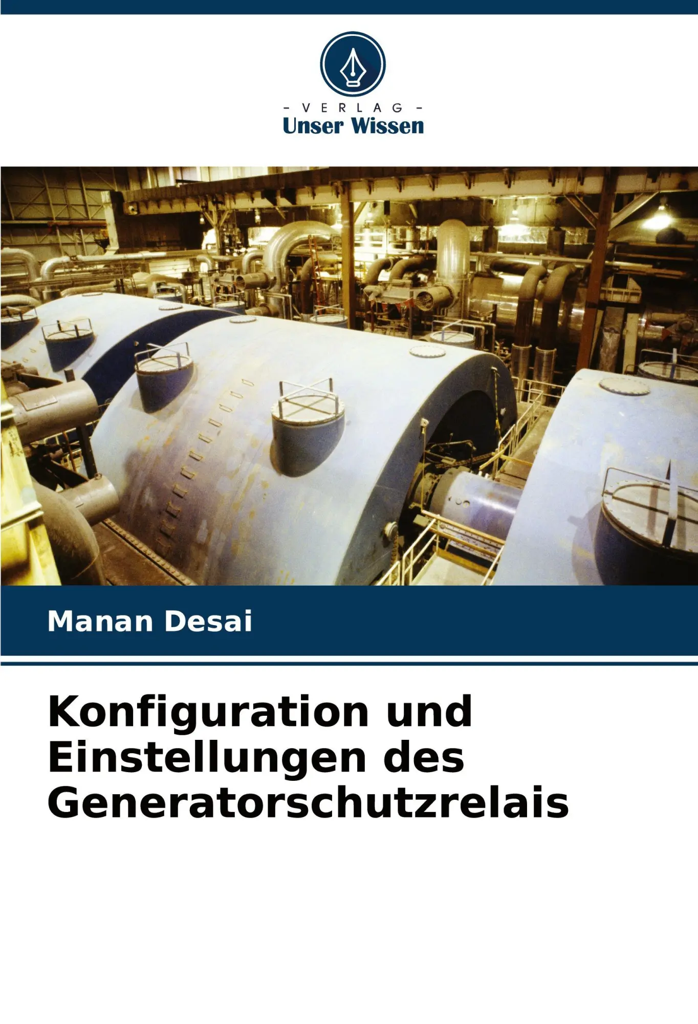 Cover: 9786205456248 | Konfiguration und Einstellungen des Generatorschutzrelais | Desai