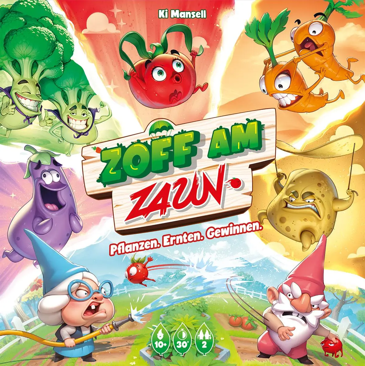 Cover: 3558380126348 | Zoff am Zaun | Ki Mansell | Spiel | SCOD0094 | Deutsch | 2025