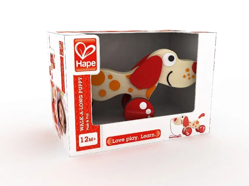 Cover: 6943478006348 | Hape Pepe &amp; Friends, Nachziehhund "Pepe" | E0347 | 2018