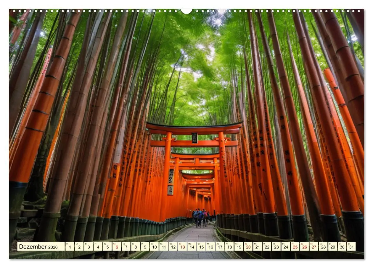 Bild: 9783457376348 | Typisch Japanisch (hochwertiger Premium Wandkalender 2026 DIN A2...