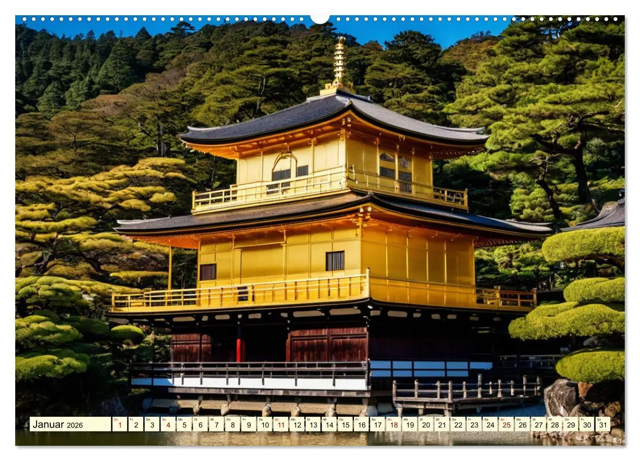 Bild: 9783457376348 | Typisch Japanisch (hochwertiger Premium Wandkalender 2026 DIN A2...