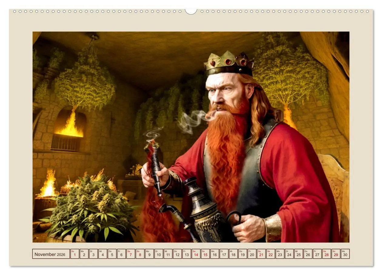 Bild: 9783457516348 | Marihuana-Mythen (Wandkalender 2026 DIN A2 quer), CALVENDO...