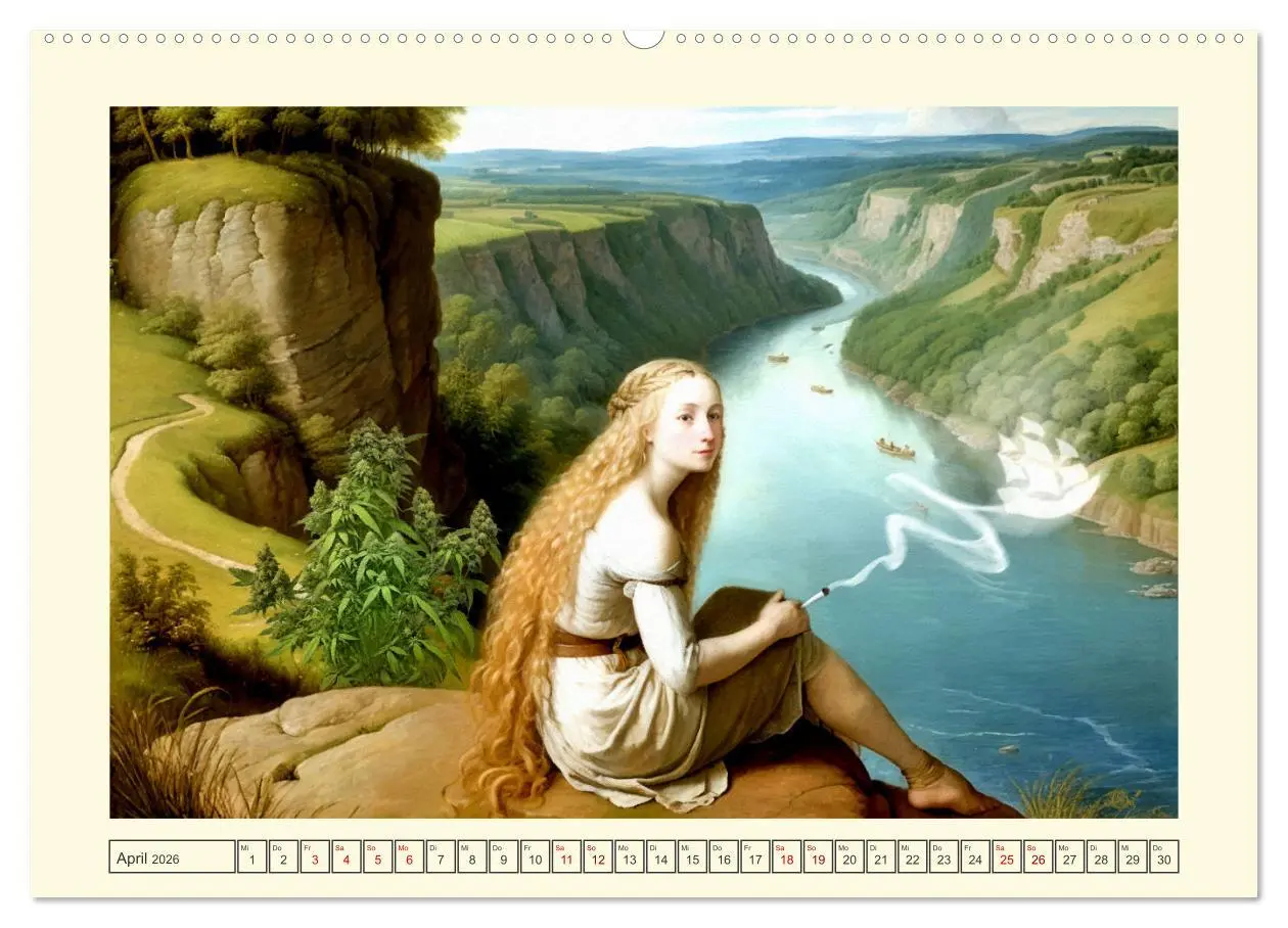 Bild: 9783457516348 | Marihuana-Mythen (Wandkalender 2026 DIN A2 quer), CALVENDO...
