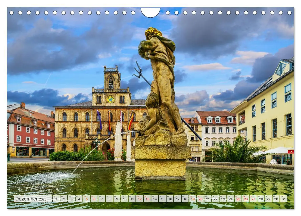 Bild: 9783457826348 | Weimar Impressionen (Wandkalender 2026 DIN A4 quer), CALVENDO...