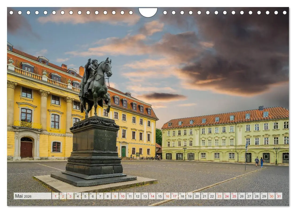Bild: 9783457826348 | Weimar Impressionen (Wandkalender 2026 DIN A4 quer), CALVENDO...