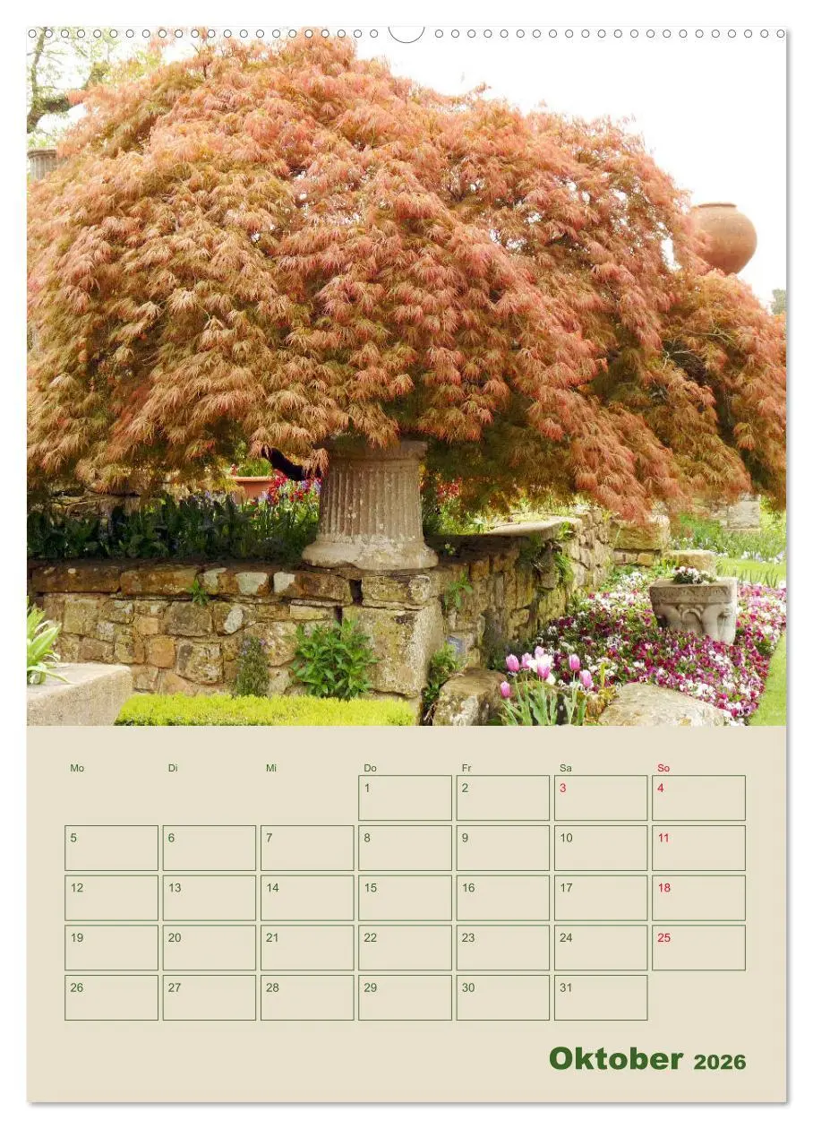 Bild: 9783516396348 | Schlösser und Gärten in England (Wandkalender 2026 DIN A2 hoch),...