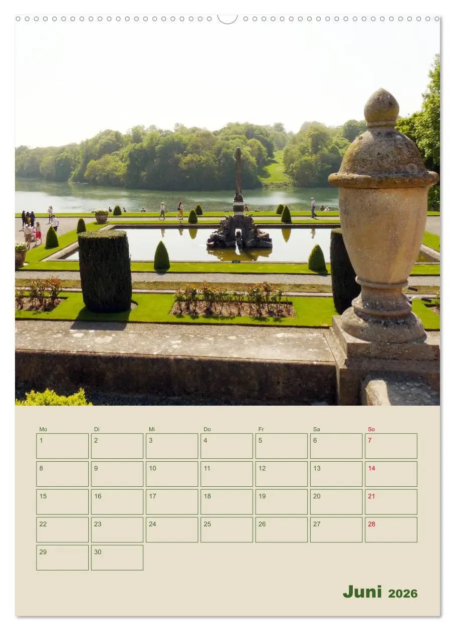 Bild: 9783516396348 | Schlösser und Gärten in England (Wandkalender 2026 DIN A2 hoch),...