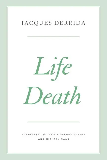 Cover: 9780226826448 | Life Death | Jacques Derrida | Taschenbuch | Kartoniert / Broschiert