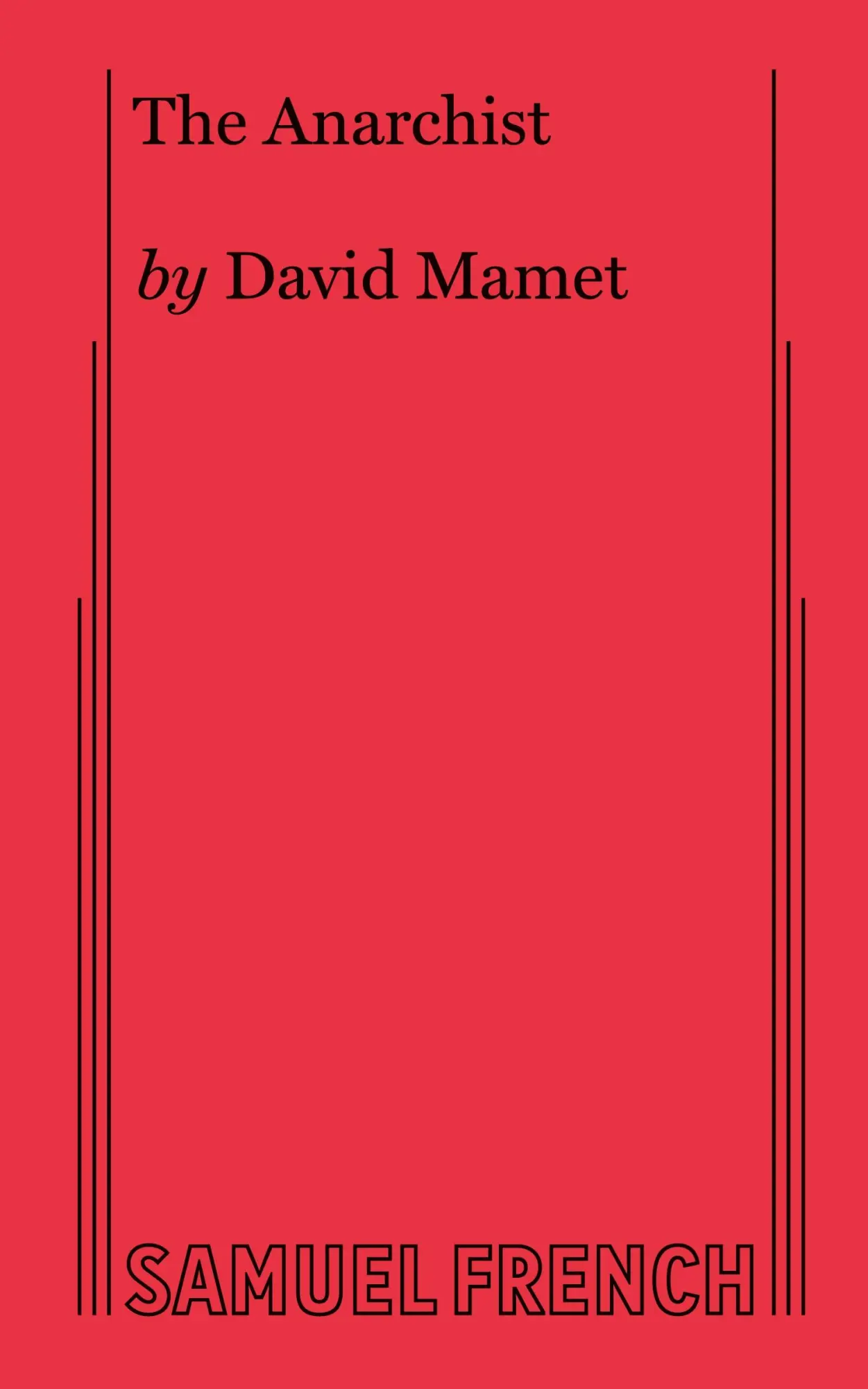 Cover: 9780573706448 | The Anarchist | David Mamet | Taschenbuch | Kartoniert / Broschiert