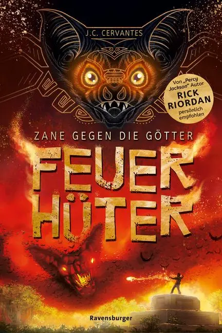 Cover: 9783473586448 | Zane gegen die Götter, Band 2 - Feuerhüter | J. C. Cervantes | Buch
