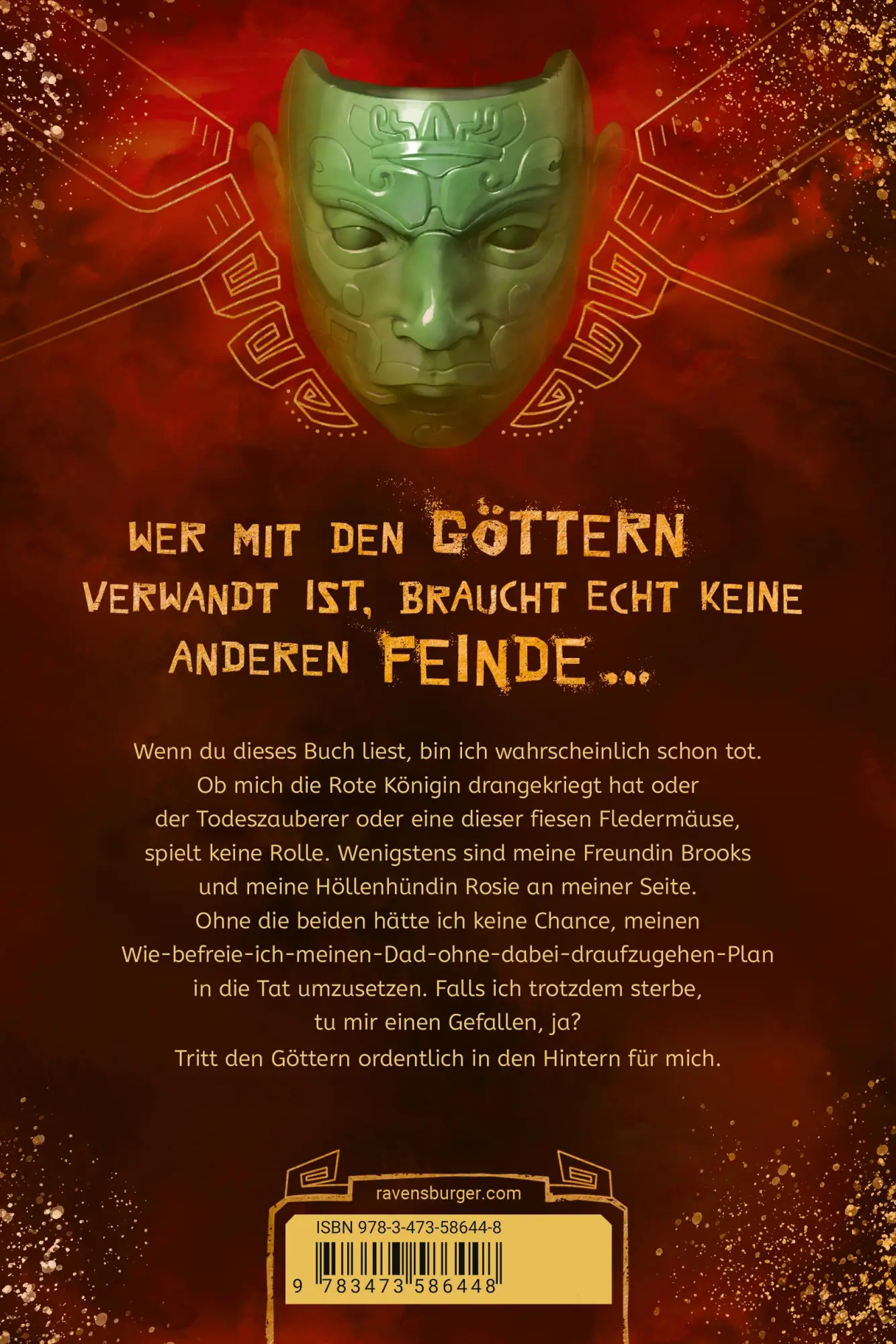 Rückseite: 9783473586448 | Zane gegen die Götter, Band 2 - Feuerhüter | J. C. Cervantes | Buch