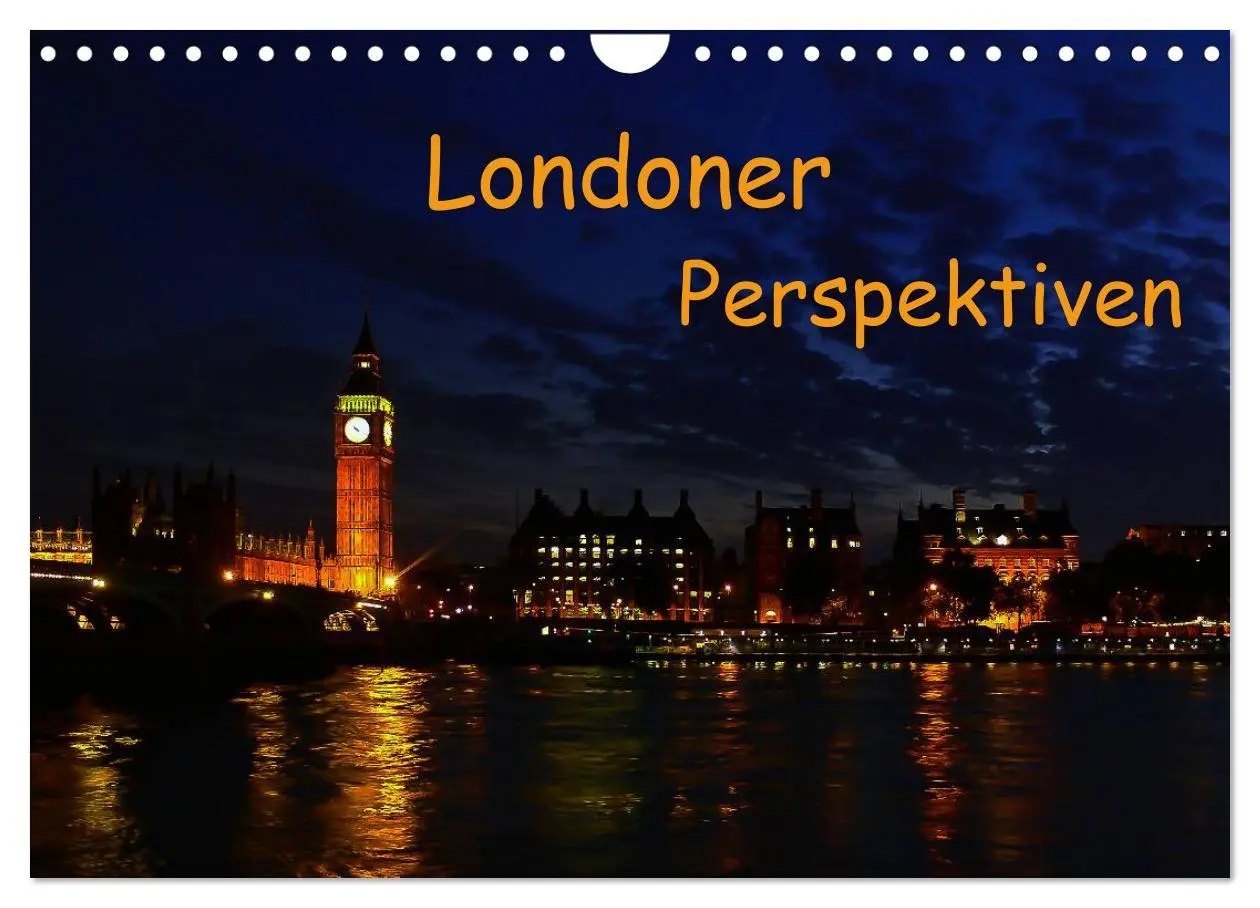 Cover: 9783516076448 | Londoner Perspektiven (Wandkalender 2026 DIN A4 quer), CALVENDO...