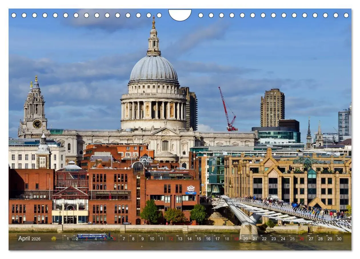 Bild: 9783516076448 | Londoner Perspektiven (Wandkalender 2026 DIN A4 quer), CALVENDO...