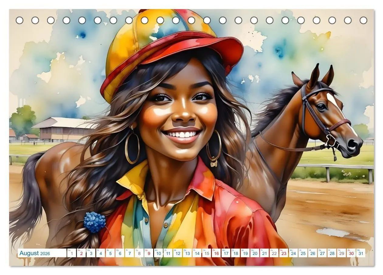 Bild: 9783516696448 | Königinnen der Reitkunst (Tischkalender 2026 DIN A5 quer), CALVENDO...