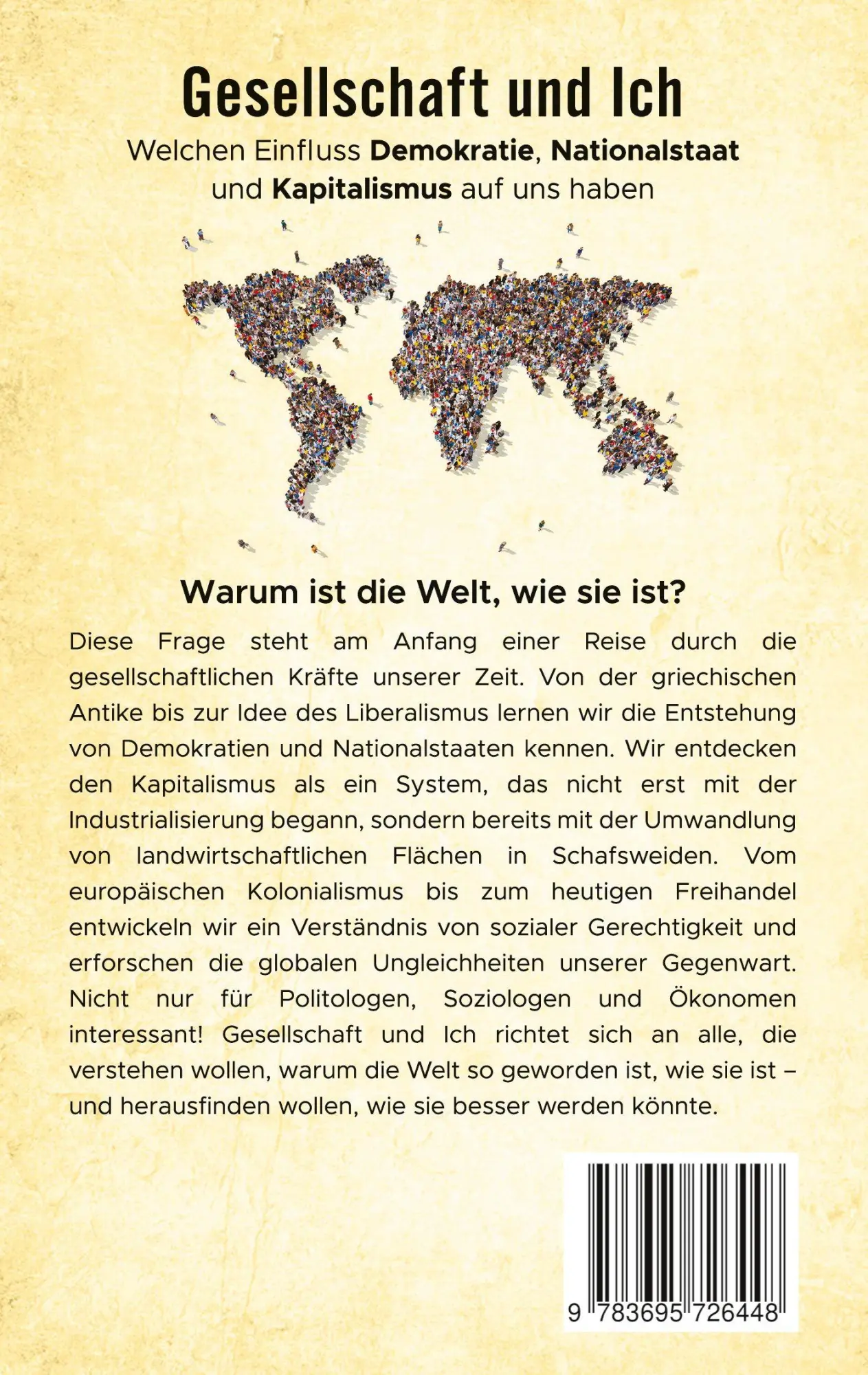 Rückseite: 9783695726448 | Gesellschaft und Ich | Jan Wähnert | Taschenbuch | 226 S. | Deutsch