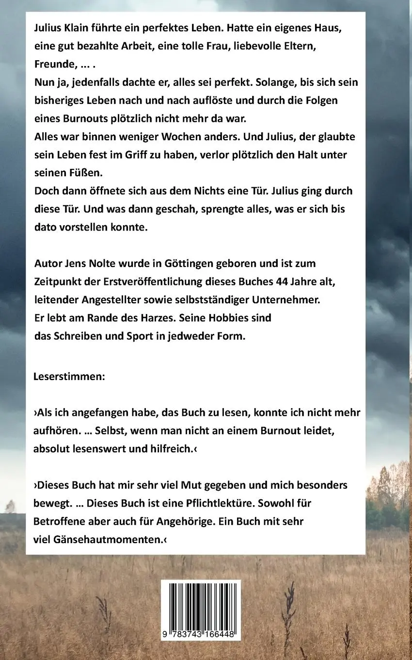 Rückseite: 9783743166448 | Burnout | Jens Nolte | Taschenbuch | 190 S. | Deutsch | 2023
