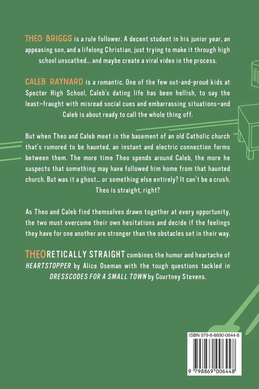 Rückseite: 9798869006448 | Theoretically Straight | Alexander C Eberhart (u. a.) | Taschenbuch