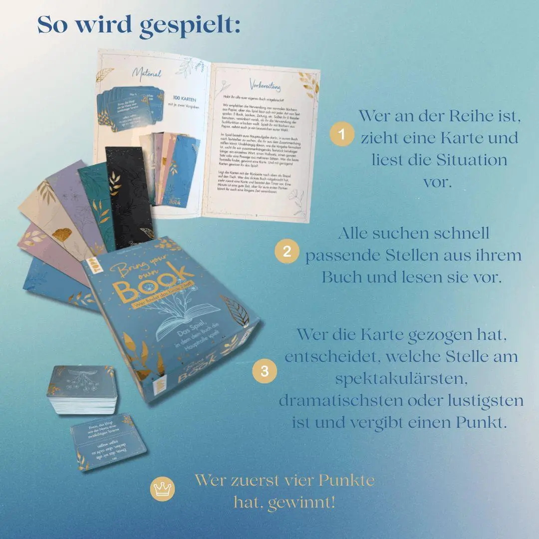 Bild: 4007742186548 | Bring your own Book - Booklove Edition. Das Spiel in dem dein Buch...