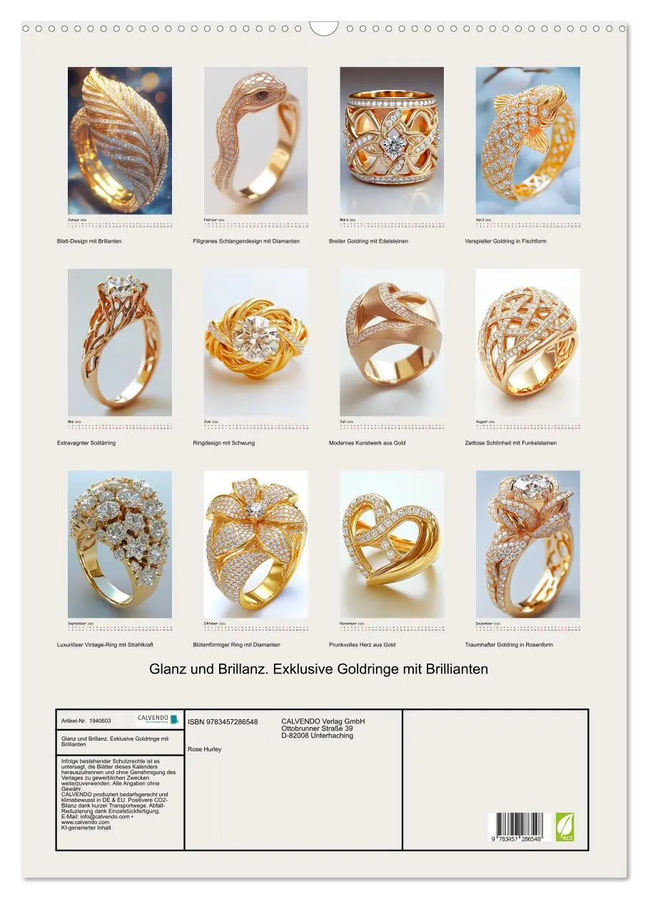 Bild: 9783457286548 | Glanz und Brillanz. Exklusive Goldringe mit Brillianten...