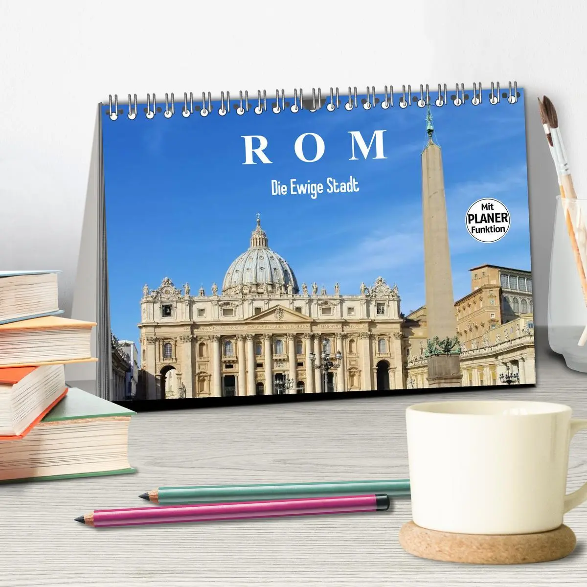Bild: 9783457976548 | Rom - Die Ewige Stadt (Tischkalender 2026 DIN A5 quer), CALVENDO...