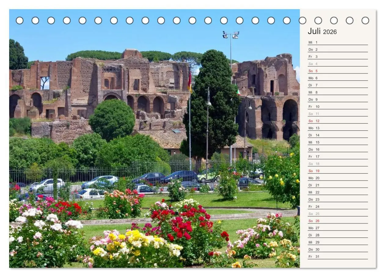 Bild: 9783457976548 | Rom - Die Ewige Stadt (Tischkalender 2026 DIN A5 quer), CALVENDO...