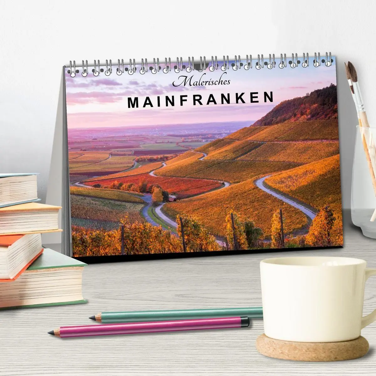 Bild: 9783516206548 | Malerisches Mainfranken (Tischkalender 2026 DIN A5 quer), CALVENDO...