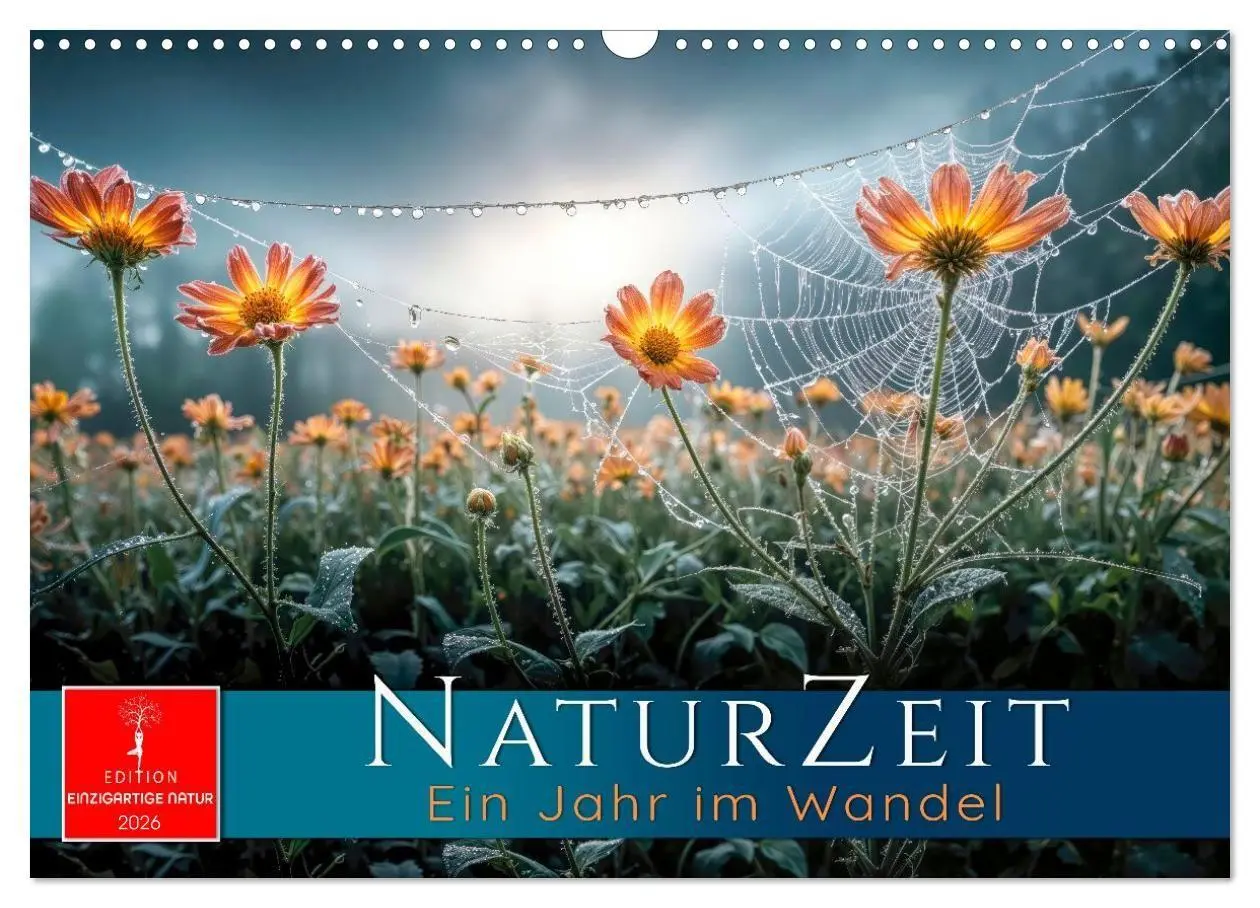 Cover: 9783516686548 | Naturzeit - Ein Jahr im Wandel (Wandkalender 2026 DIN A3 quer),...