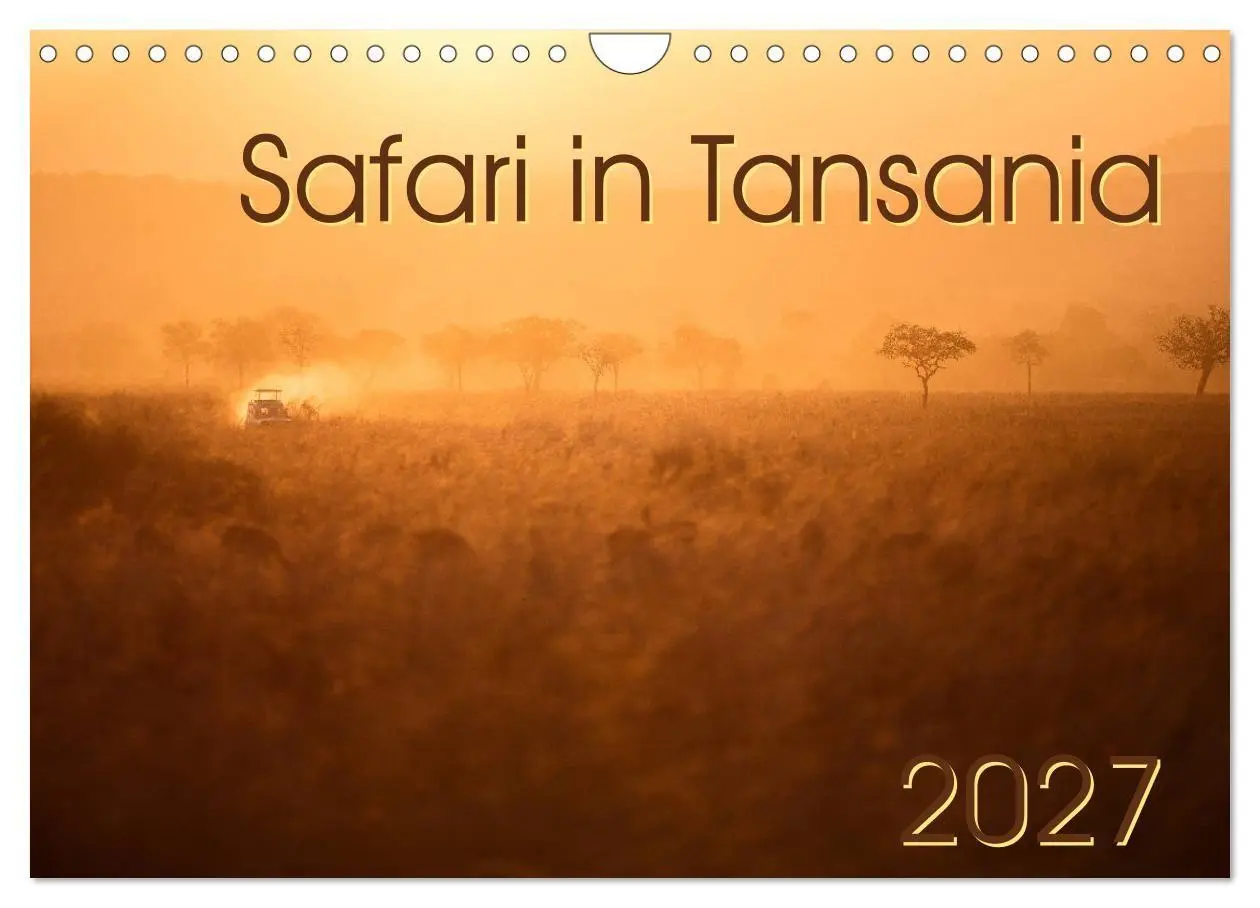 Cover: 9783569846548 | Safari in Tansania (Wandkalender 2027 DIN A4 quer), CALVENDO...
