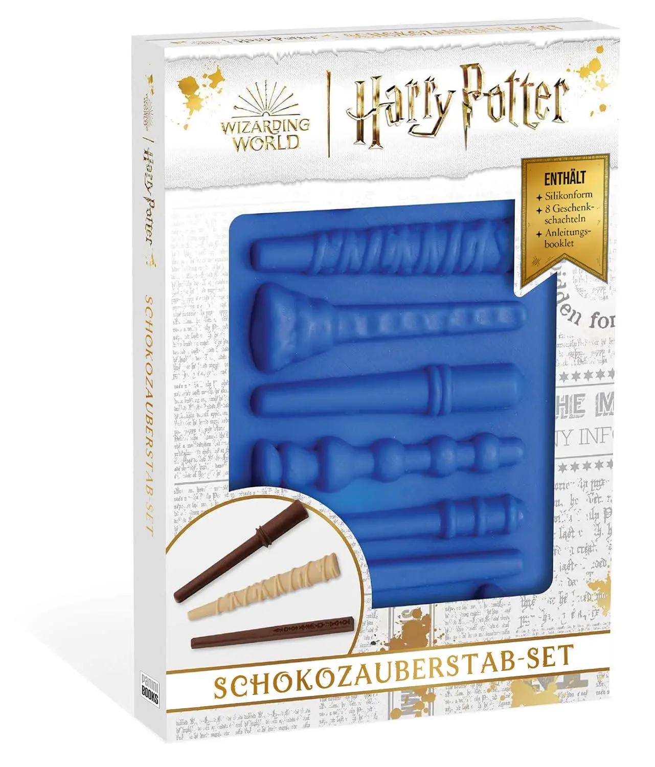Cover: 9783833246548 | Harry Potter: Schokozauberstab-Set | Panini | Taschenbuch | 12 S.
