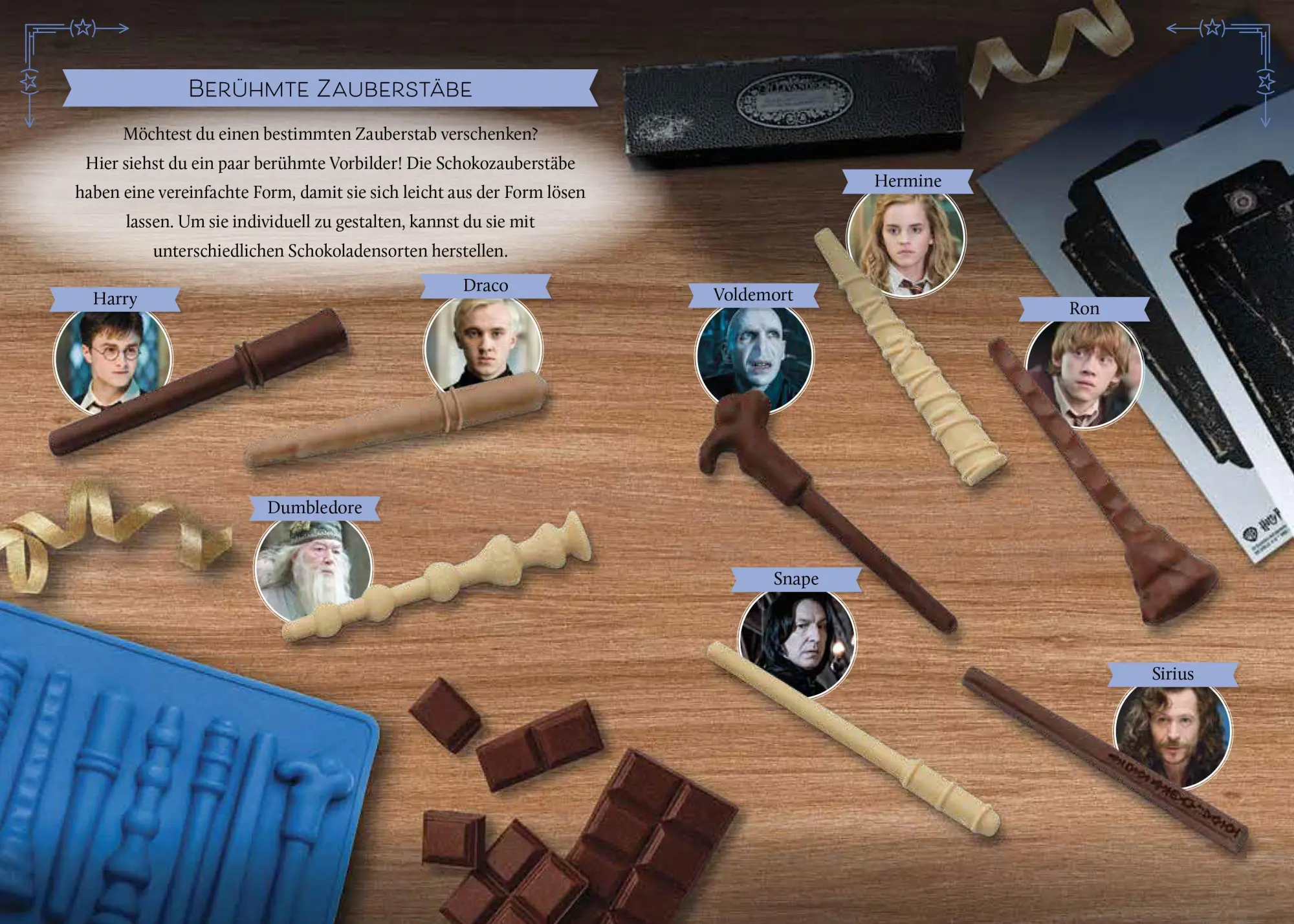 Bild: 9783833246548 | Harry Potter: Schokozauberstab-Set | Panini | Taschenbuch | 12 S.