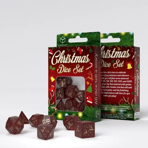 Cover: 5907699496648 | Christmas Dice Set 2022 edition | Q-Workshop | EAN 5907699496648