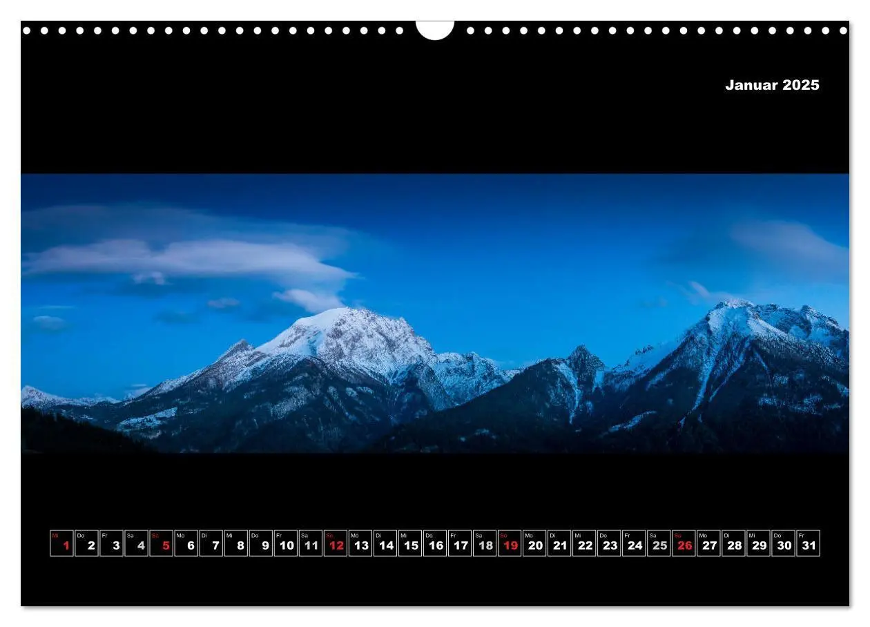 Bild: 9783435636648 | Weitblicke - Panoramen (Wandkalender 2025 DIN A3 quer), CALVENDO...