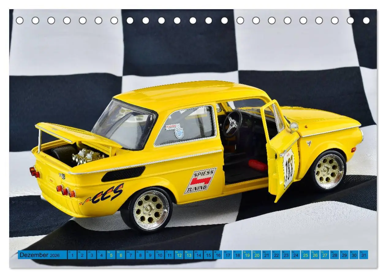 Bild: 9783457726648 | NSU TT CUP Auch im Kleinen ganz Groß (Tischkalender 2026 DIN A5...
