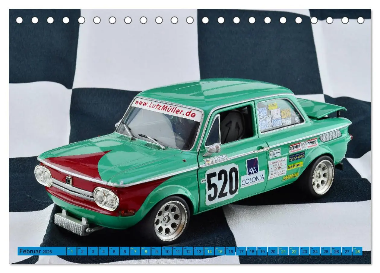 Bild: 9783457726648 | NSU TT CUP Auch im Kleinen ganz Groß (Tischkalender 2026 DIN A5...