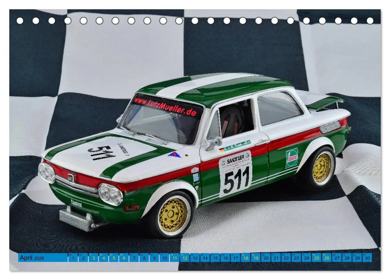 Bild: 9783457726648 | NSU TT CUP Auch im Kleinen ganz Groß (Tischkalender 2026 DIN A5...