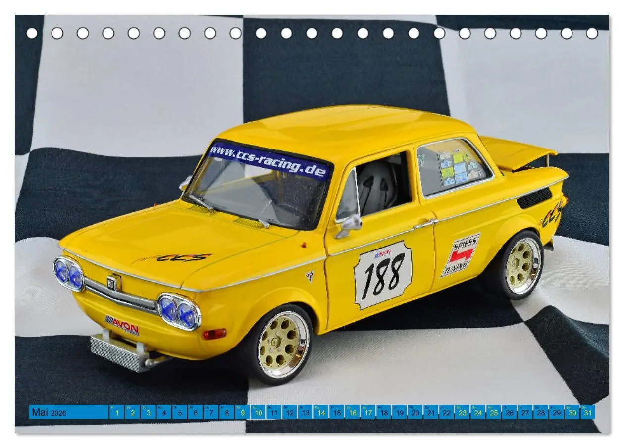 Bild: 9783457726648 | NSU TT CUP Auch im Kleinen ganz Groß (Tischkalender 2026 DIN A5...