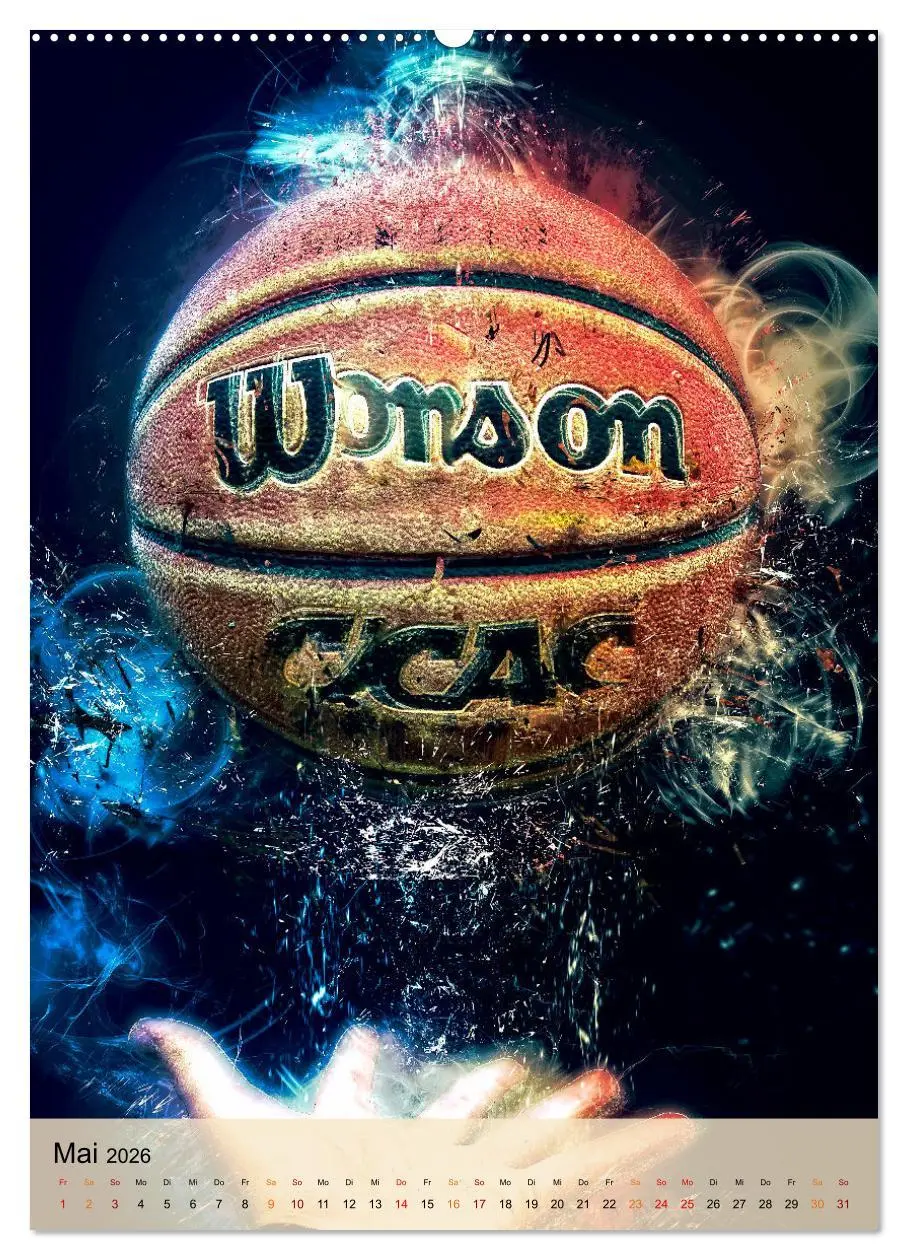 Bild: 9783516366648 | Basketball spektakulär (hochwertiger Premium Wandkalender 2026 DIN...