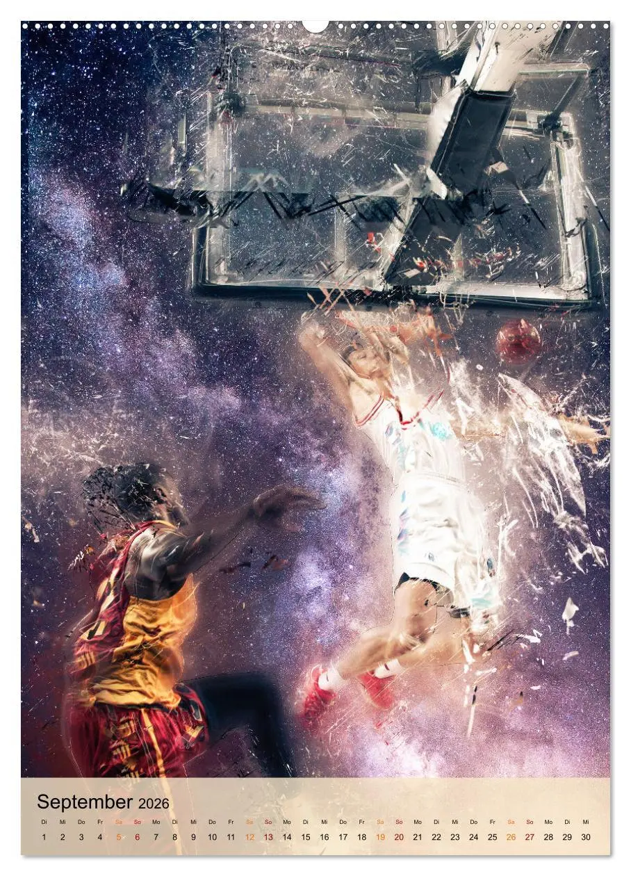 Bild: 9783516366648 | Basketball spektakulär (hochwertiger Premium Wandkalender 2026 DIN...