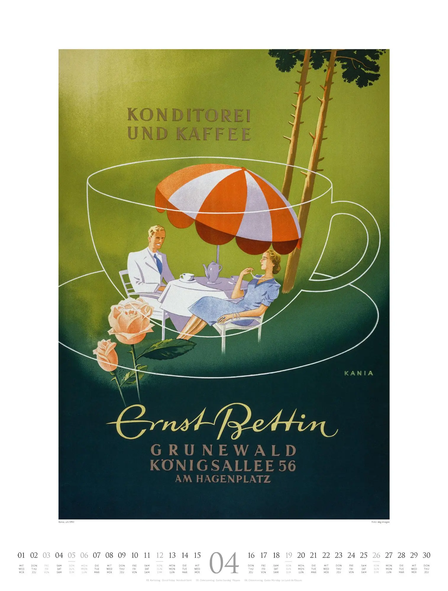 Bild: 9783838426648 | Plakate &amp; Poster Kalender 2026 | Ackermann Kunstverlag GmbH | Kalender