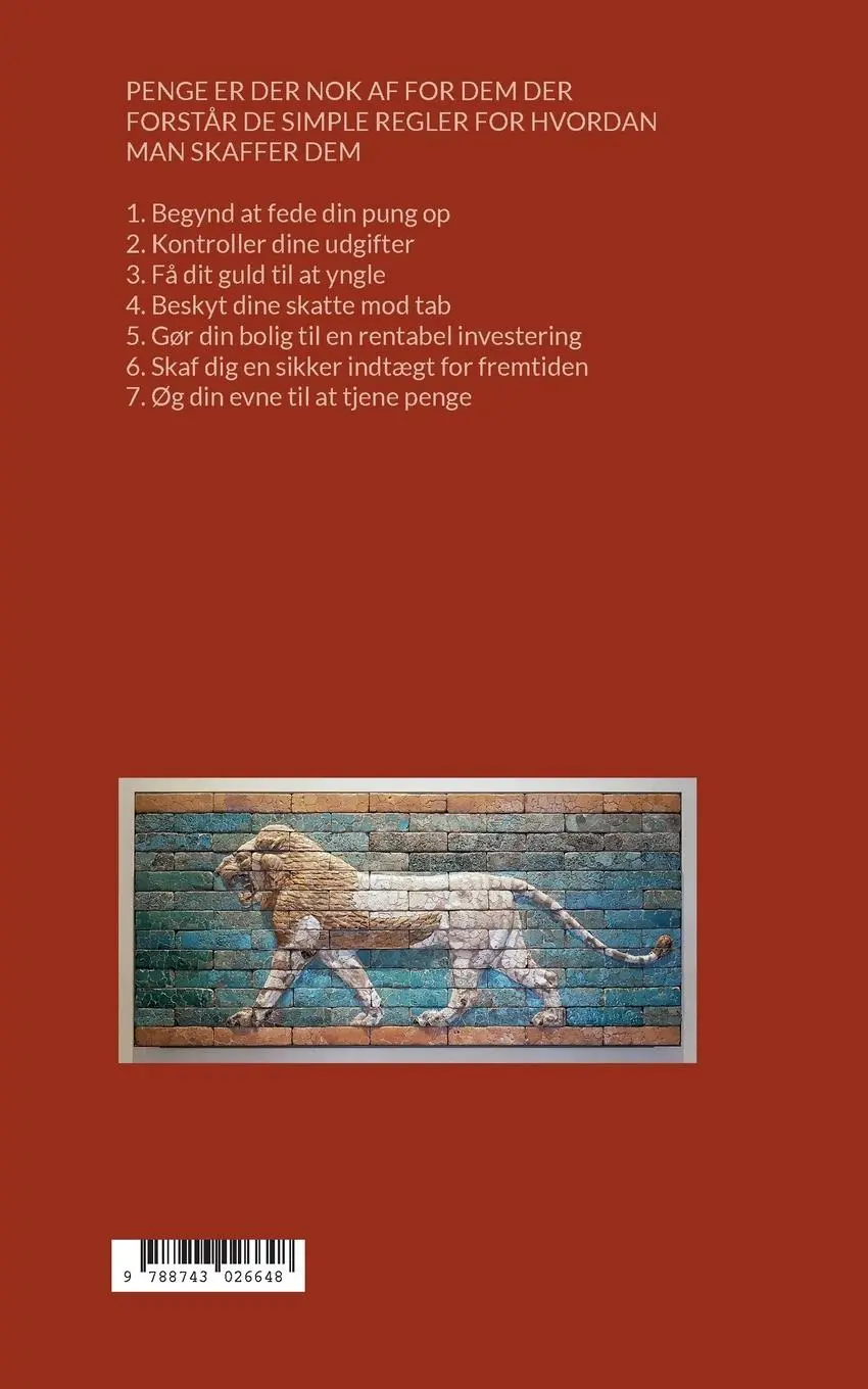 Rückseite: 9788743026648 | Den rigeste mand i Babylon | De gamles hemmeligheder bag succes | Buch