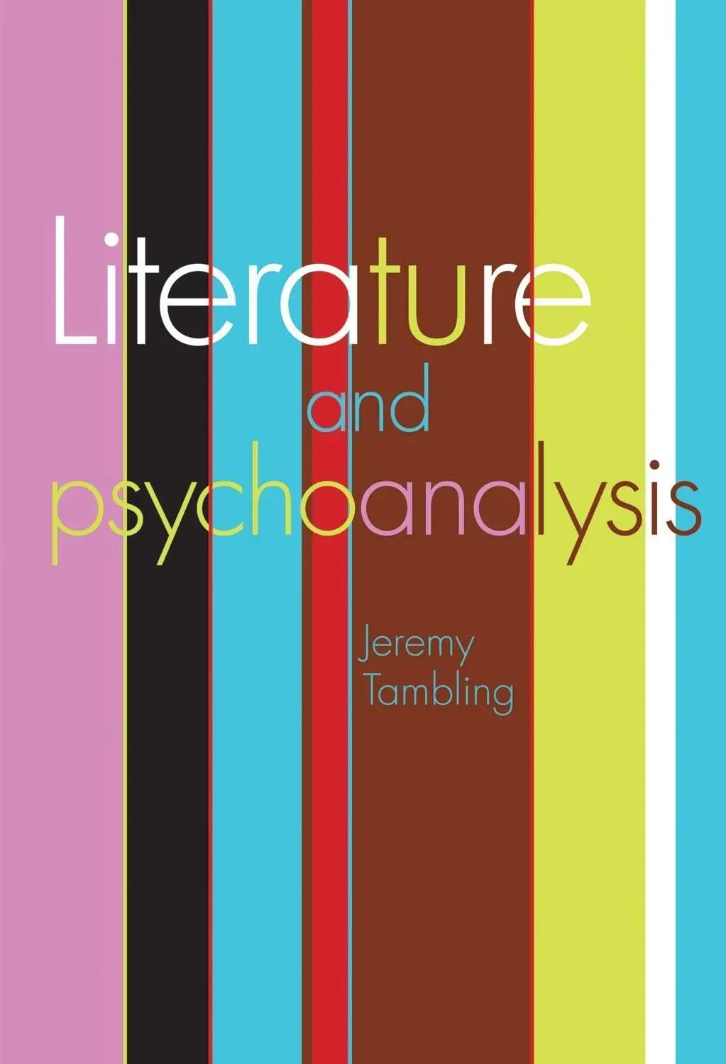 Cover: 9780719086748 | Literature and Psychoanalysis PB | Jeremy Tambling | Taschenbuch