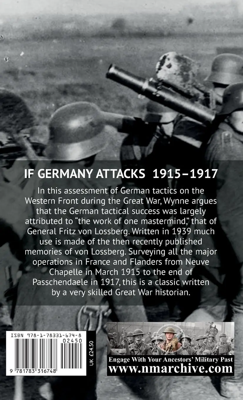 Rückseite: 9781783316748 | IF GERMANY ATTACKS | The Battle In Depth In The West (1915-1917)